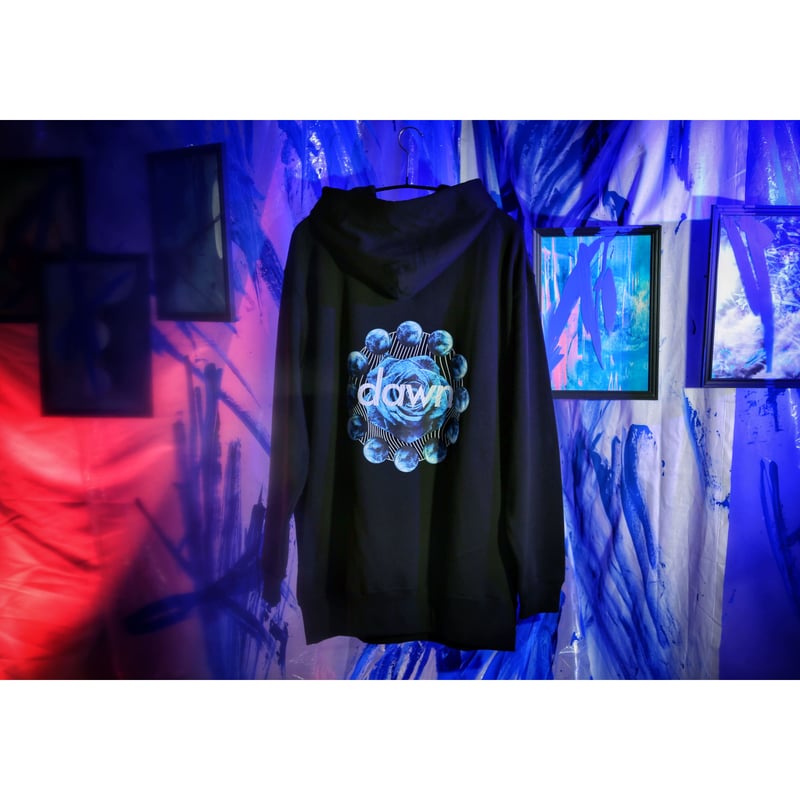 限定販売】魂縛する蒼のパーカー | 歪hizumi