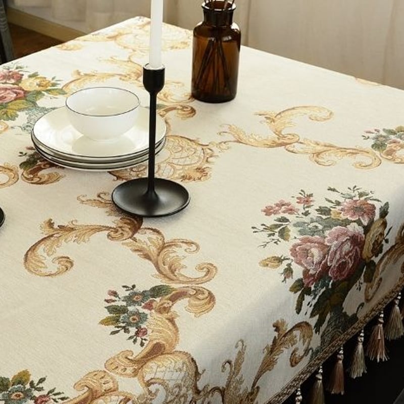 ヨーロッパのテーブルクロス布テーブルクロスコーヒーテーブルマット