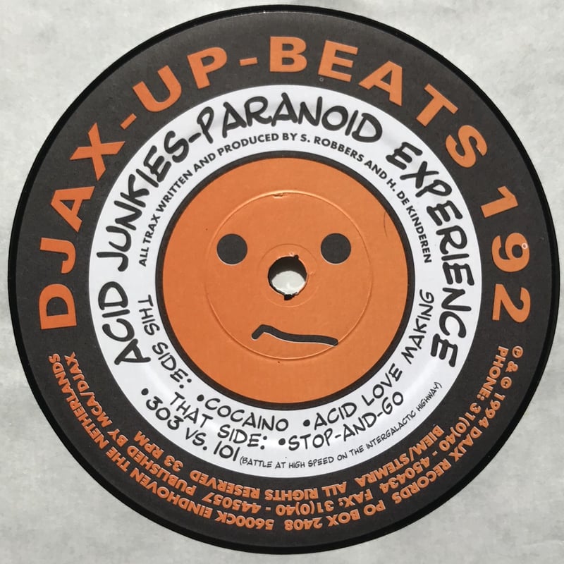 Acid Junkies - Paranoid Experience | OTTOTTOREC