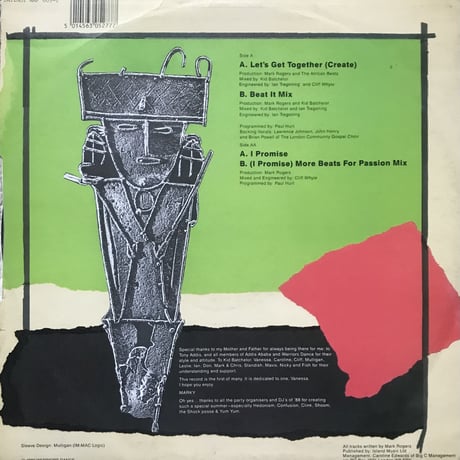 Mark Rogers AKA Hollywood Beyond - Let’s Get Together (Create) / I Promise