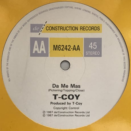 T-Coy - I Like To Listen / Catalonia / Da Me Mas