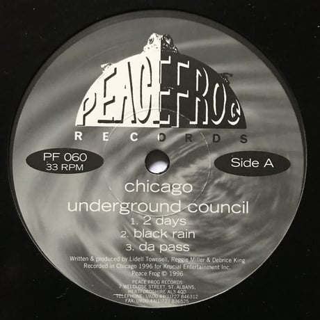 Chicago Underground Council - 2 Days