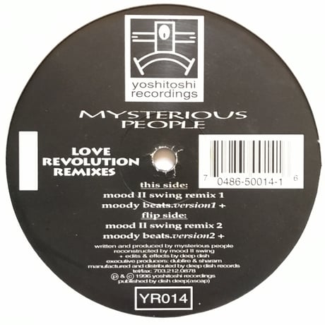 Mysterious People - Love Revolution Remixes