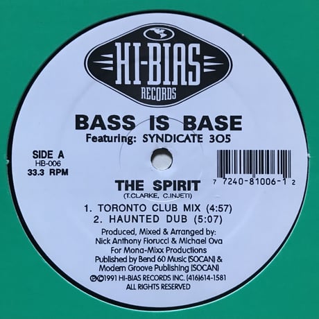 Bass Is Base Featuring: Syndicate 305 - The Spirit