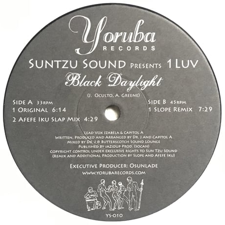 Suntzu Sound Presents 1 Luv - Black Daylight