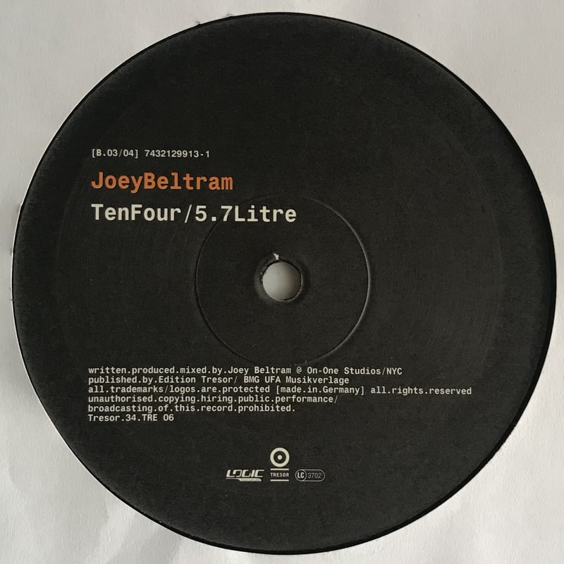 Joey Beltram - Places | OTTOTTORECORDS