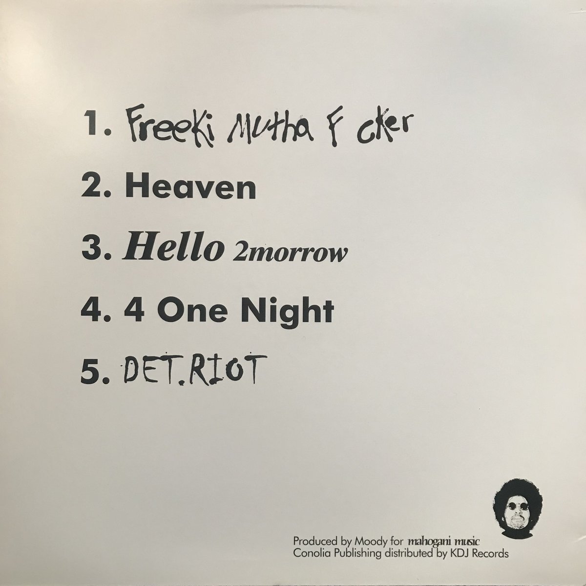 moodymanDet.riot'67+ClearMarbled limited