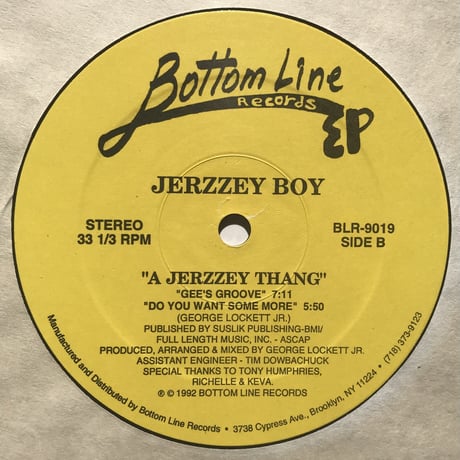 Jerzzey Boy - A Jerzzey Thang