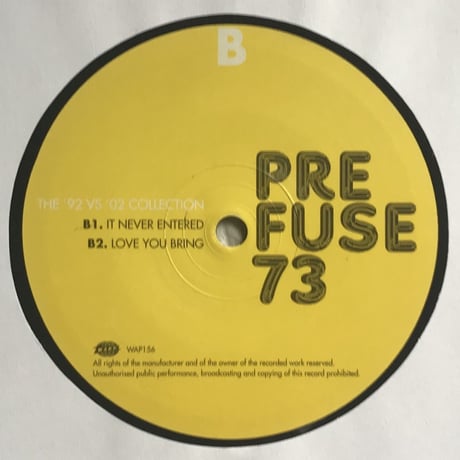 Prefuse 73 - The ‘92 Vs ‘02 Collection