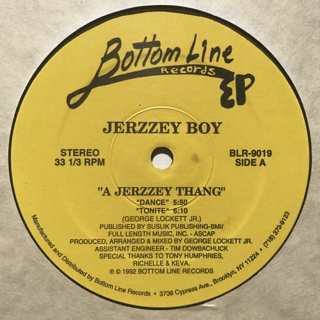 Jerzzey Boy - A Jerzzey Thang