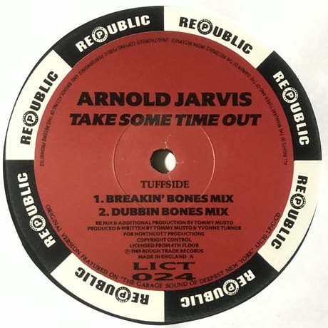 Arnold Jarvis - Take Some Time Out