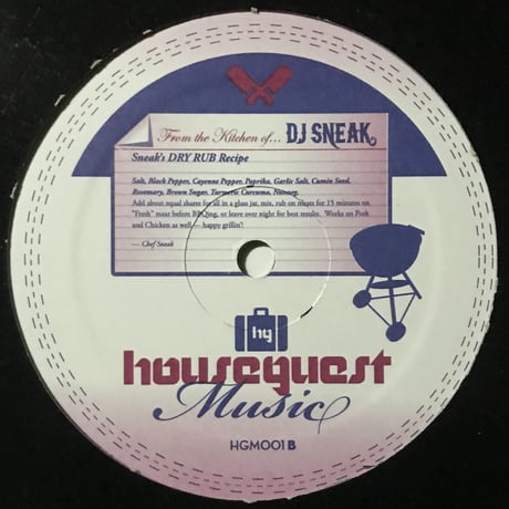 DJ Sneak - The Dry Rub EP