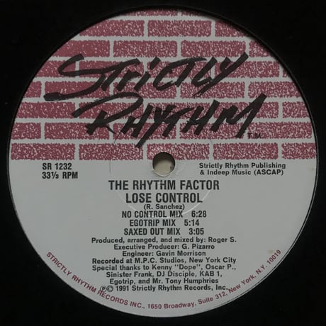The Rhythm Factor - Phase 1 / Lose Control