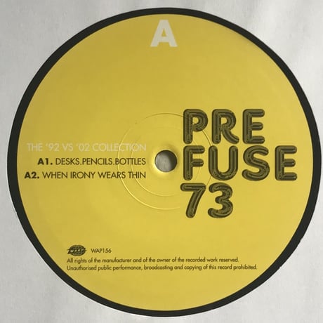 Prefuse 73 - The ‘92 Vs ‘02 Collection