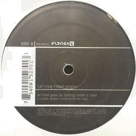 Carl Craig - A Wonderful  Life / As Time Goes By