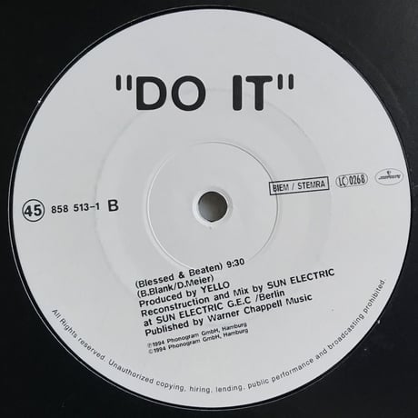 Yello - Do It