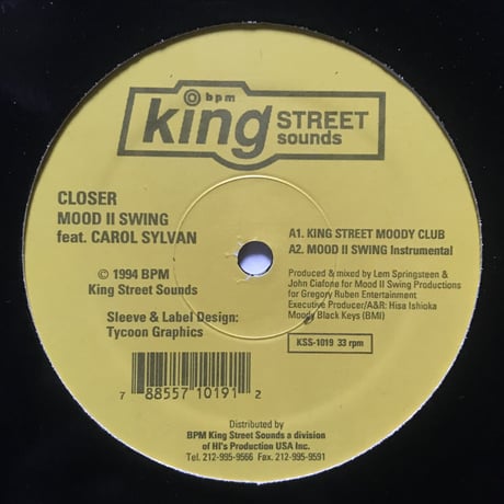 Mood Ⅱ Swing Feat. Carol Sylvan - Closer