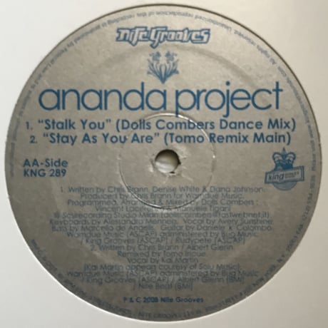 Ananda Project - Moment Before Dreaming / Stalk You / Stay As You Are