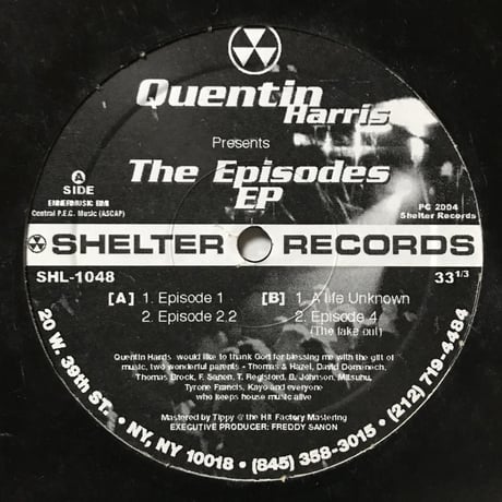 Quentin Harris - The Episodes EP