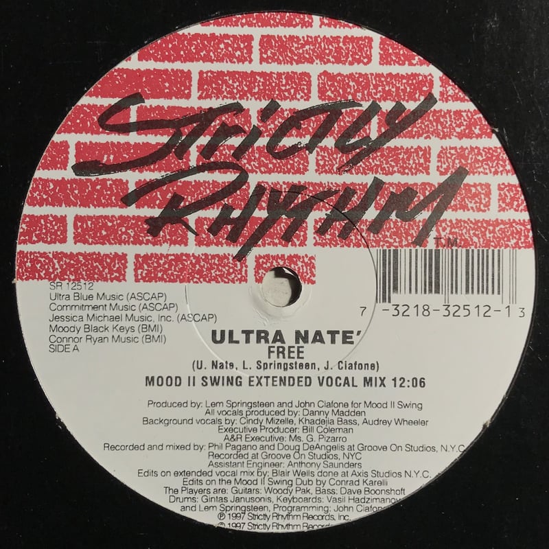 Ultra Nate - Free (Mood Ⅱ Swing Mixes) | OTTOTT