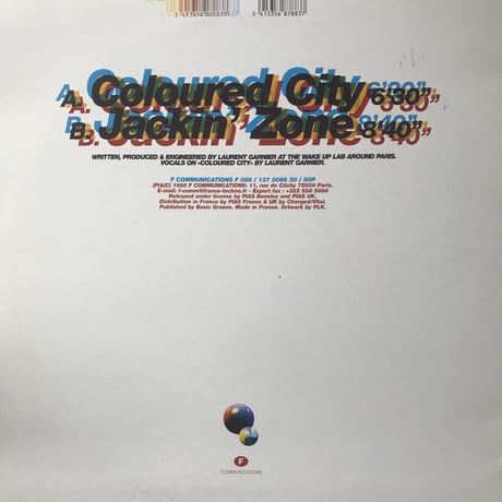 Laurent Garnier - Coloured City