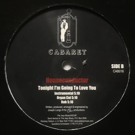 House Conductor - Tonight I’m Going To Love You