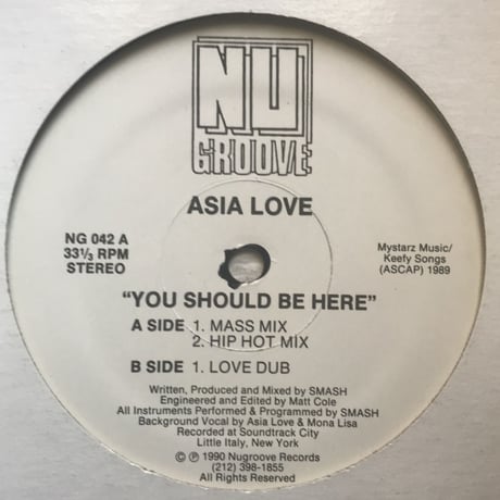 Asia Love - You Should Be Here