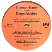 Shannon Harris Featuring Donna Mcghee- Remember The Time