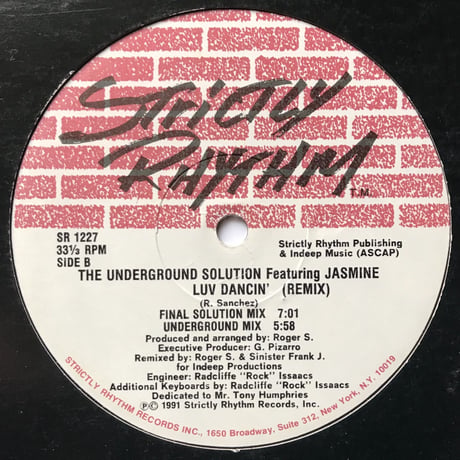 The Underground Solution Featuring Jasmine - Luv Dancin’ (Remix)