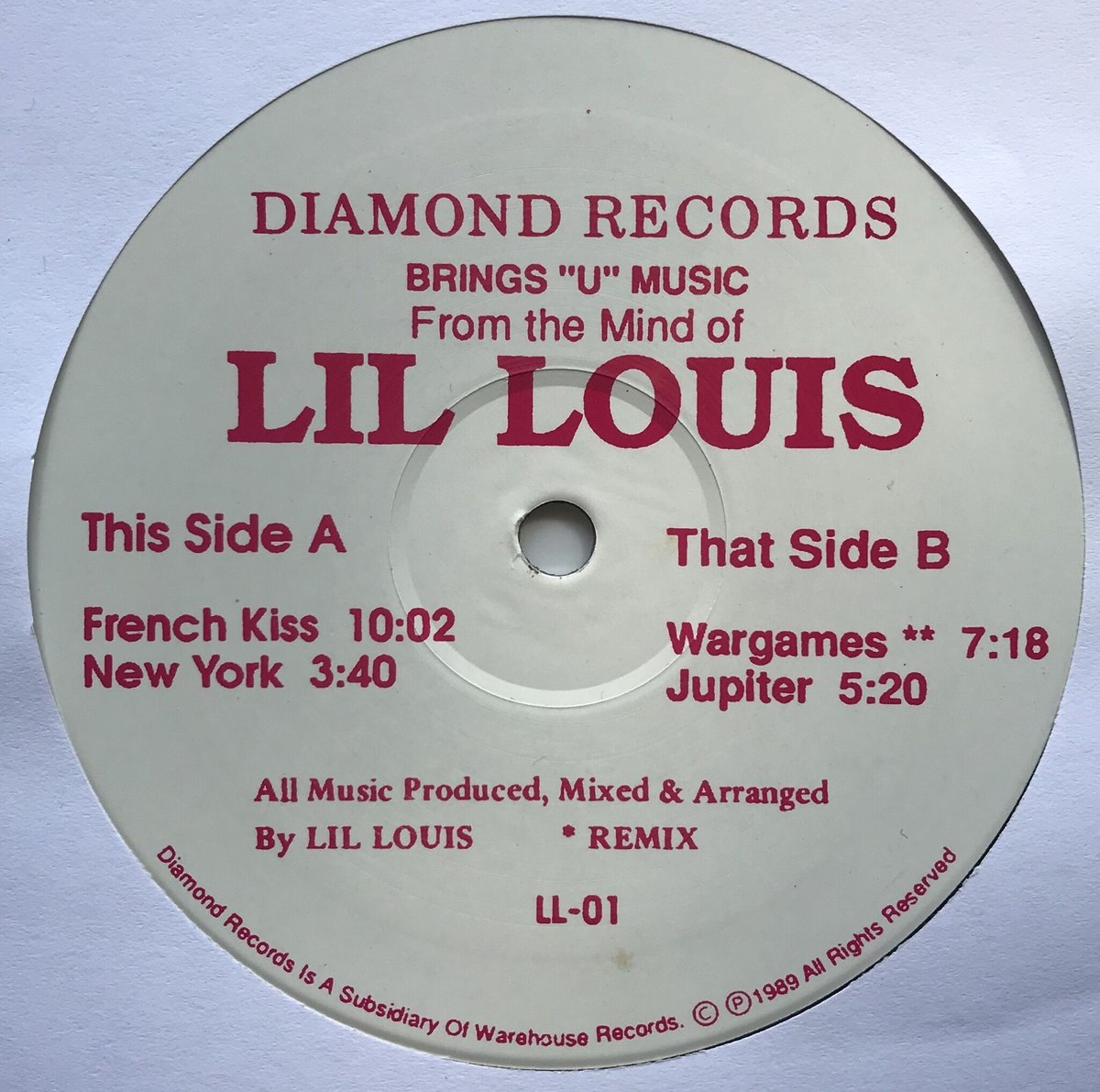 Lil Louis - French Kiss | OTTOTTORECORDS