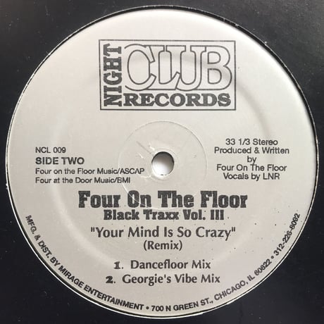 Four On he Floor - Black Traxx Vol. Ⅲ