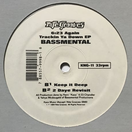 Bassmental - 6:23 Again Trackin Ya Down EP