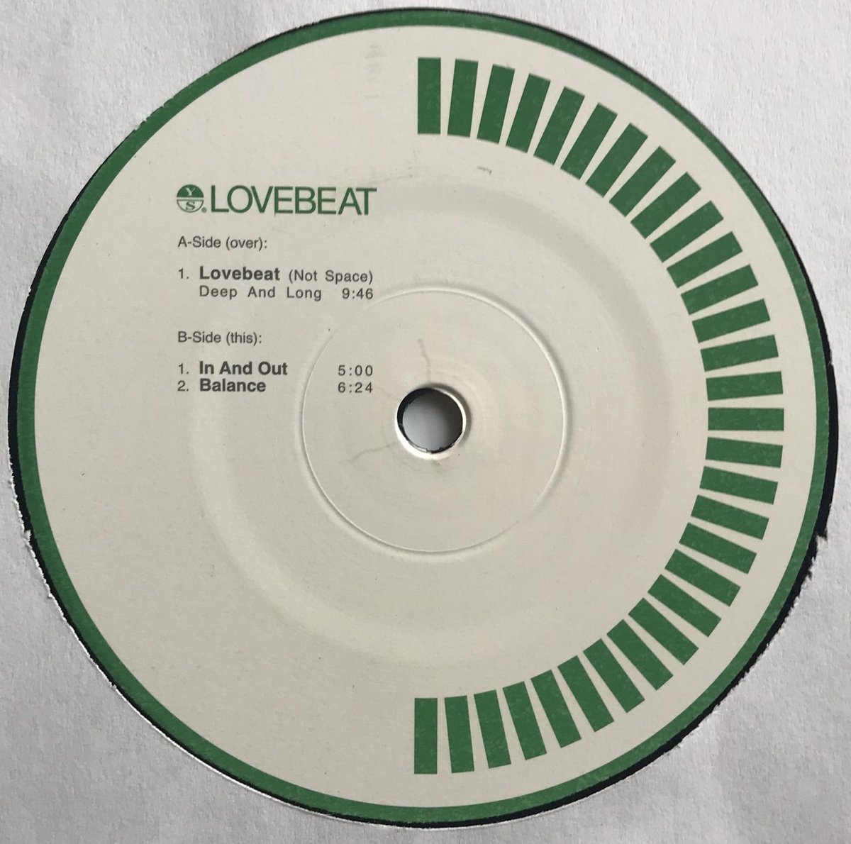 YOSHINORI SUNAHARA 『LOVEBEAT』　レコード　未使用 2025年最新】砂原良徳 lovebeatの人気アイテム - メルカリ
