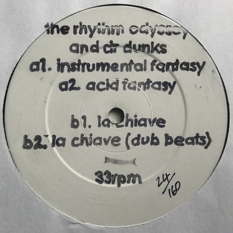 The Rhythm Odyssey And Dr. Dunks -Instrumental Fantasy Promo Limited Edition