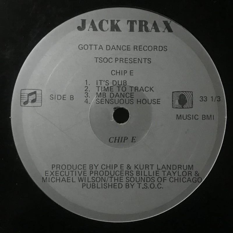 Chip E. - Jack Trax | OTTOTTORECORDS