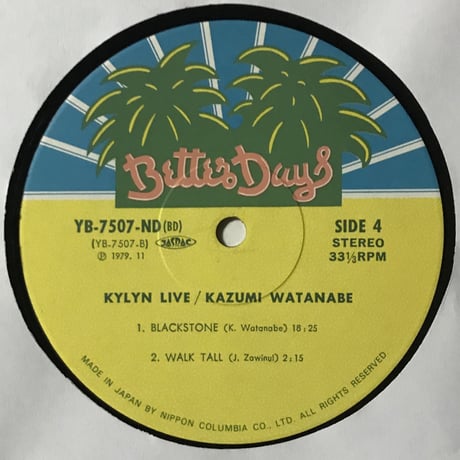 Kazumi Watanabe - Kylyn Live