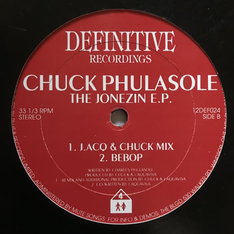 Chuck Phulasole - The Jonezin E.P.