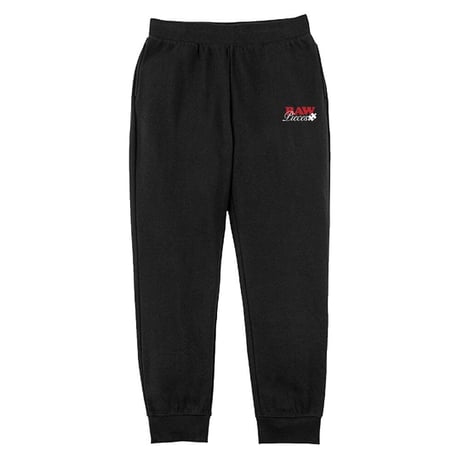 "RAW PIECES" SWEAT PANTS -BLAQ-