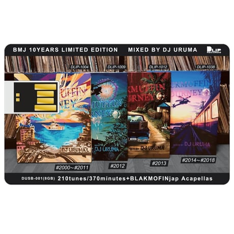 "BLACKMUFFIN JOURNEY 2021" Mixed by DJ URUMA [USB]