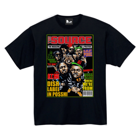 紅桜 × D.L.i.P "ENOOKLYN & MOSS VILLAGE" TEE
