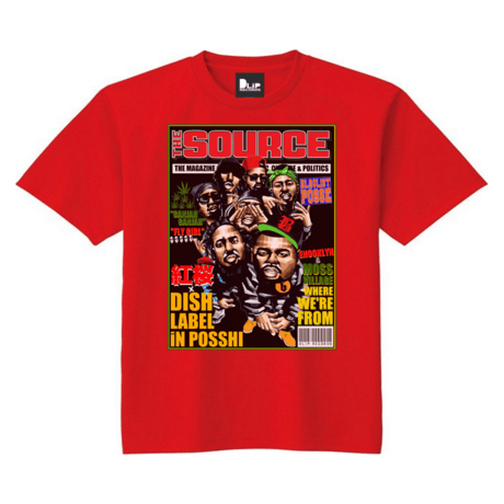 紅桜 × D.L.i.P "ENOOKLYN & MOSS VILLAGE" TEE