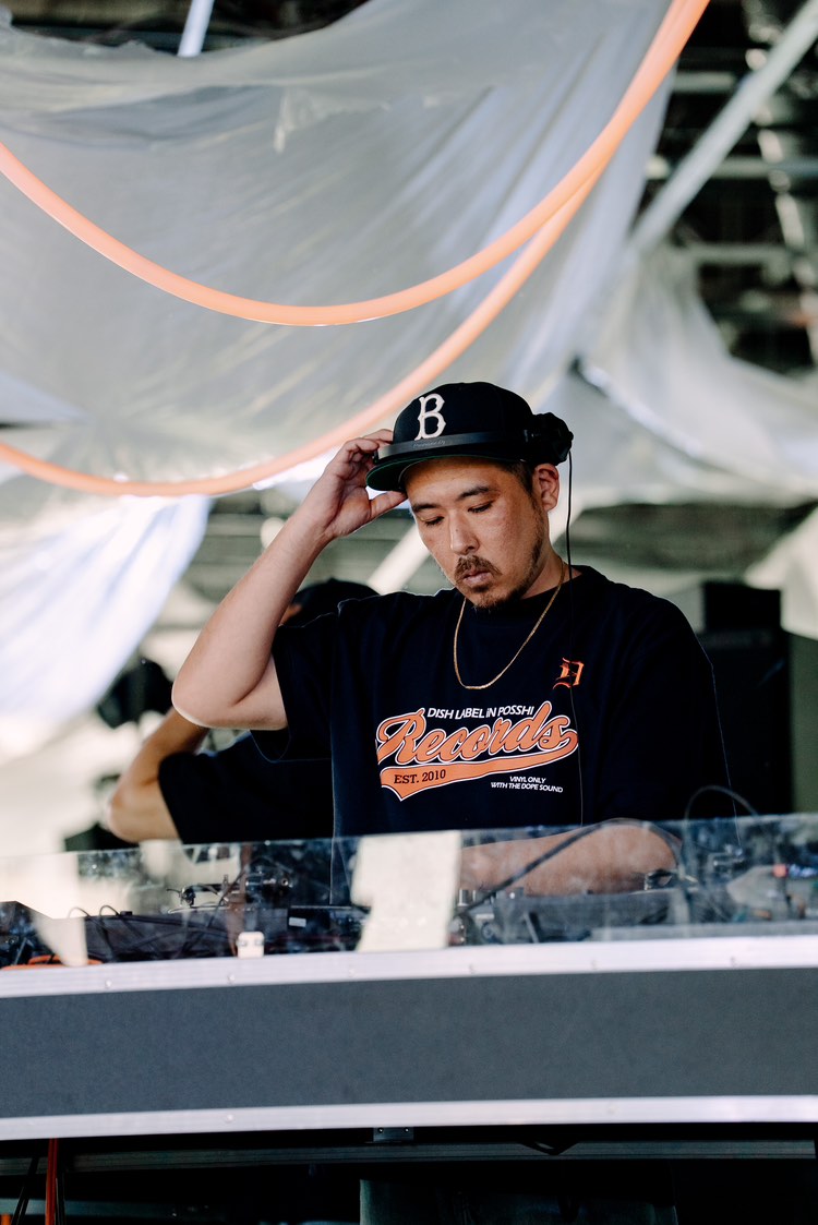 受注生産】Dish Label iN Posshi RECORDS TEE | DLiP R