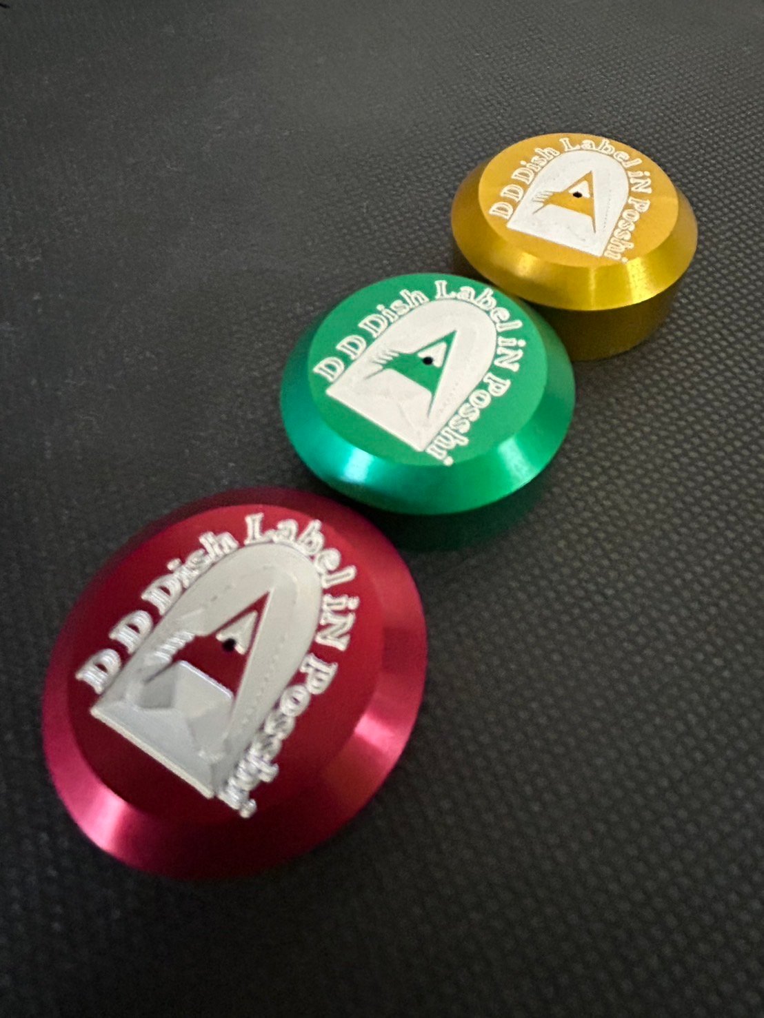 D.L.I.P. レコード　Dの目　アダプター　RED original