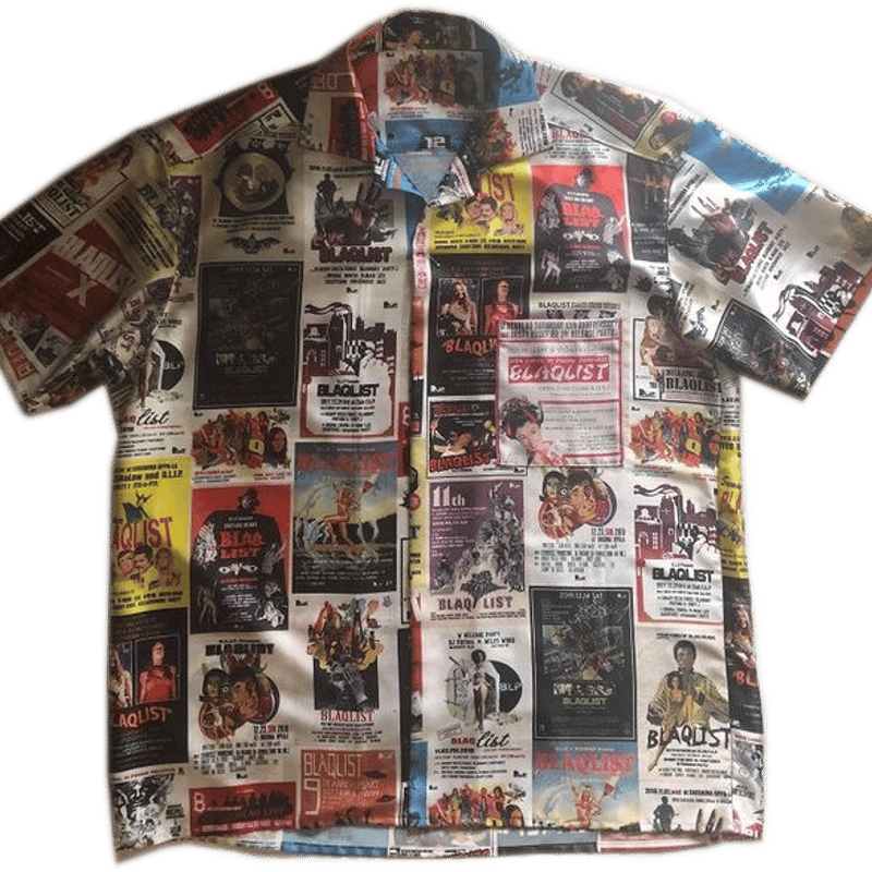 BLAQLIST HISTORY PATTERNED SHIRTS | DLiP RECORD
