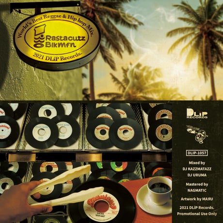 "RASTA CUTZ × BLK MFN" Mixed by KAZZMATAZZ × DJ URUMA [CD]