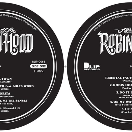 NASTY K / ROBIN HOOD [LP]