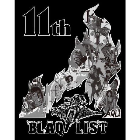 "BLAQLIST 11th Anniversary" ORIGINAL TEE