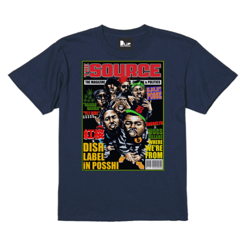 【確認画像】DEATHVALLEY×ポンキッキーズ　アニメシャツ　デスバレー 紅桜 × D.L.i.P 