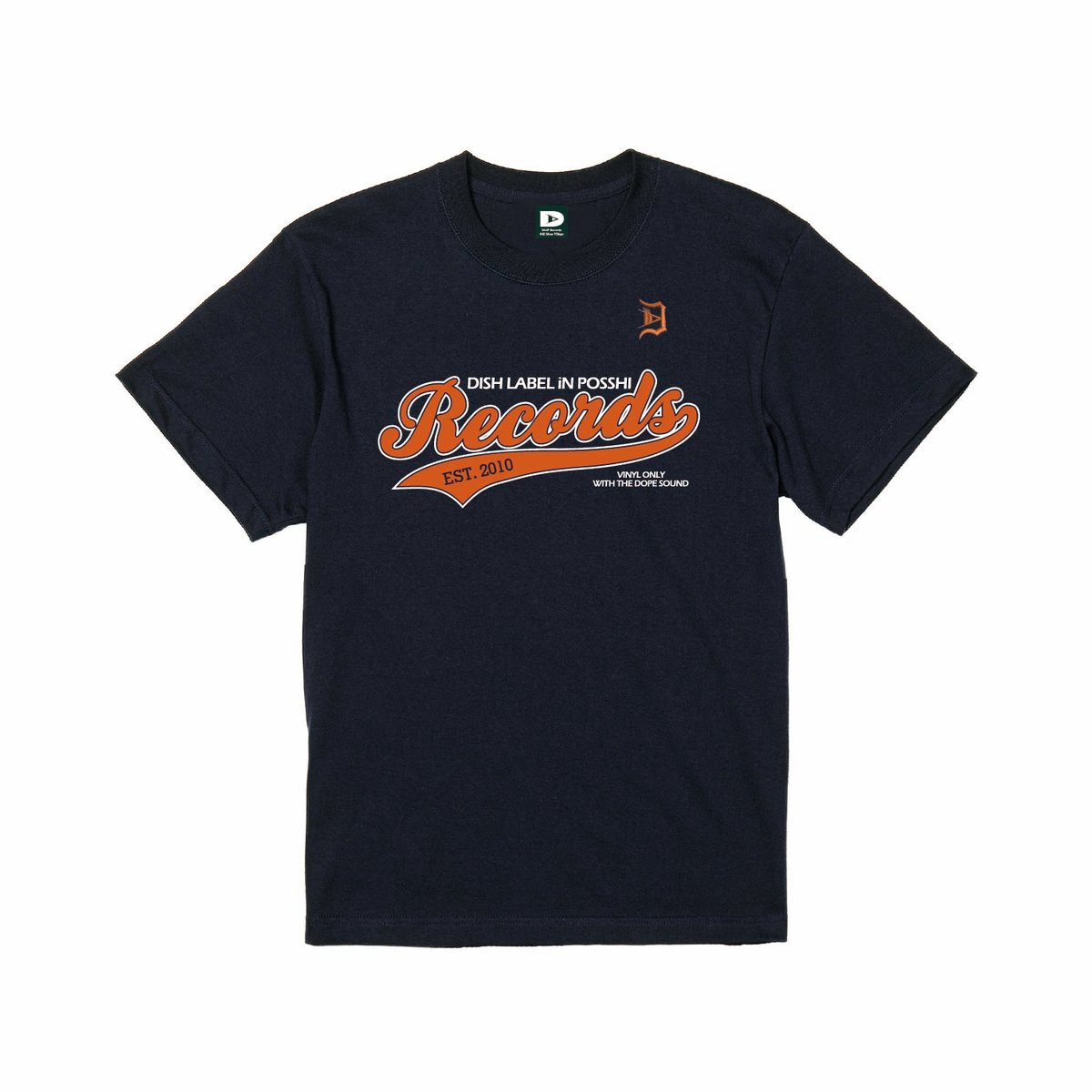 DISH LABEL IN POSSIBL 未開封　DLiP RECORDS 受注生産】Dish Label iN Posshi RECORDS TEE | DLiP R