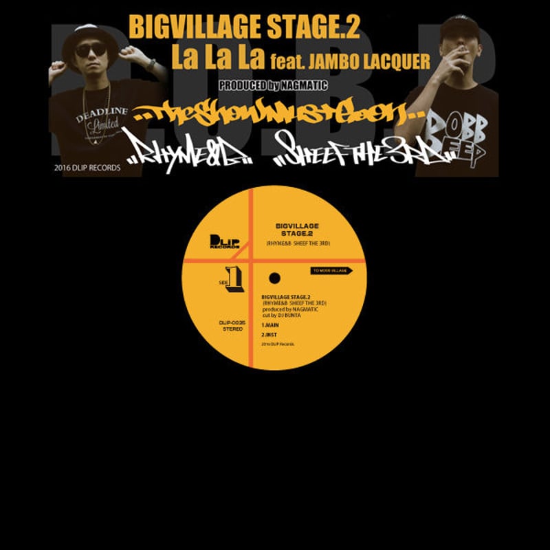 RHYME&B x SHEEF THE 3RD / BIGVILLAGE STAGE.2 |